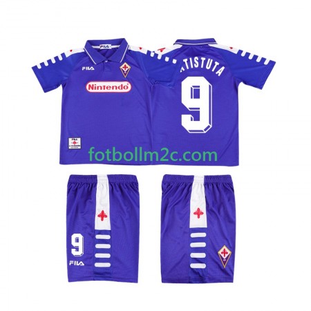 Fußballtrikots ACF Fiorentina BATISTUTA 9 1999 Retro Kinder Heim Trikotsatz 1998 Fußballtrikots ACF Fiorentina BATISTUTA 9 1999 Retro Kinder Heim Trikotsatz 1998